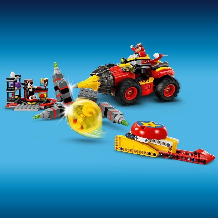 LEGO Sonic the Hedgehog 76999 Super Sonic contre Egg Drillster Avec Shadow et Dr. Eggman