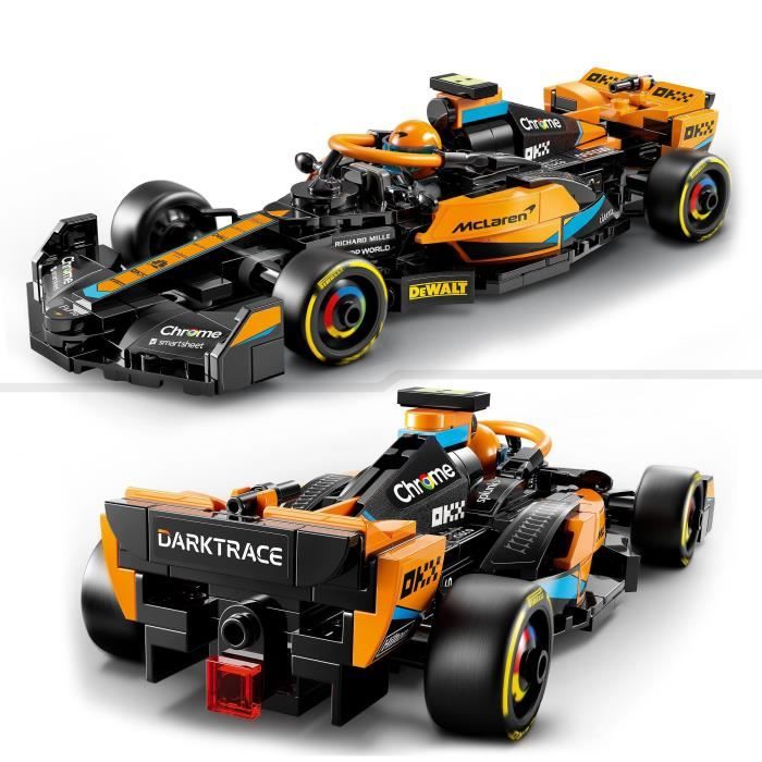 LEGO Speed Champions 76919 La Voiture de Course de Formule 1 McLaren 2023 Véhicule Jouet