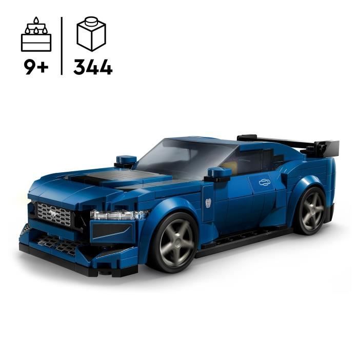 LEGO Speed Champions 76920 La Voiture de Sport Ford Mustang Dark Horse Set pour Enfants