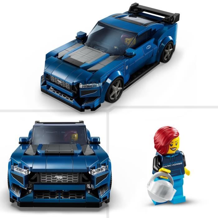 LEGO Speed Champions 76920 La Voiture de Sport Ford Mustang Dark Horse Set pour Enfants