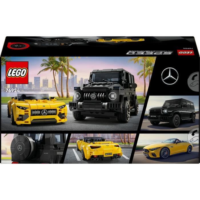 LEGO Speed Champions 76924 Mercedes-AMG G 63 et Mercedes-AMG SL 63 voitures a construire