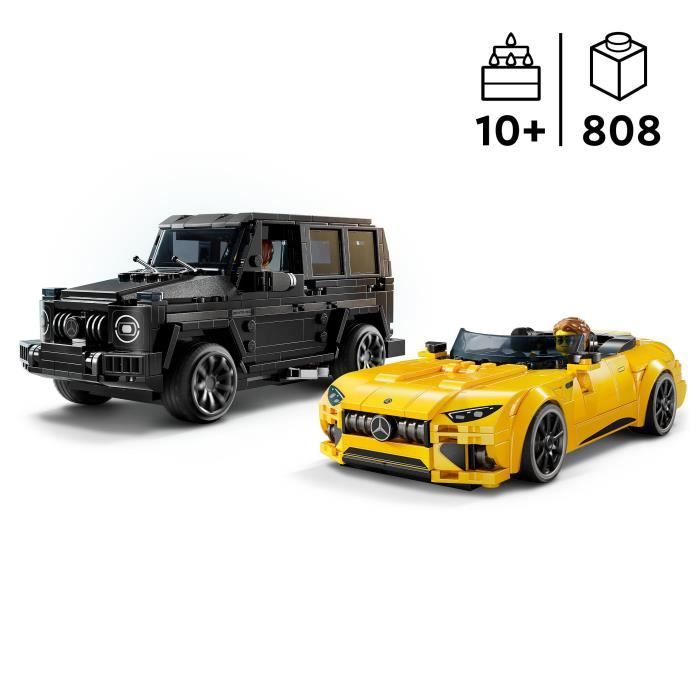 LEGO Speed Champions 76924 Mercedes-AMG G 63 et Mercedes-AMG SL 63 voitures a construire