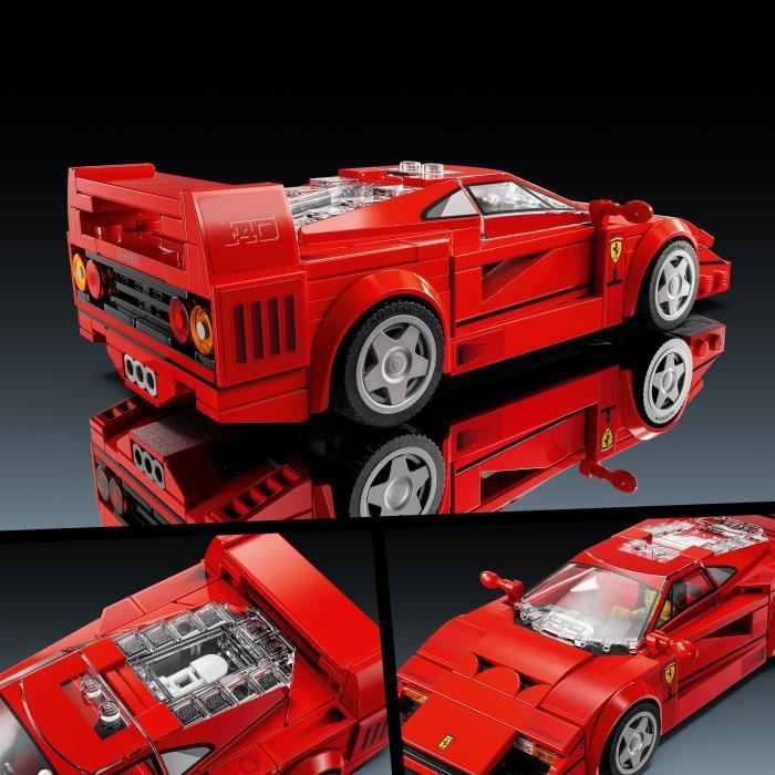 LEGO Speed Champions 76934 Supercar Ferrari F40 - Véhicule Jouet pour Garçons et Filles