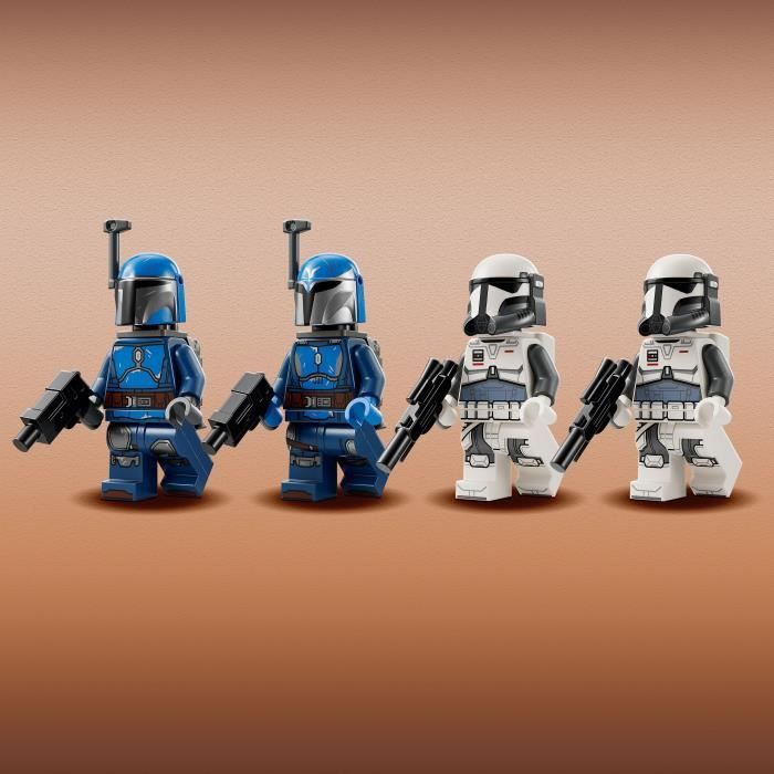 LEGO Star Wars 75373 Pack de combat de l’embuscade sur Mandalore - Jouet de construction