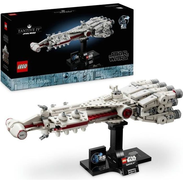 LEGO Star Wars 75376 Tantive IV Set de Construction Vaisseau Spatial Véhicule