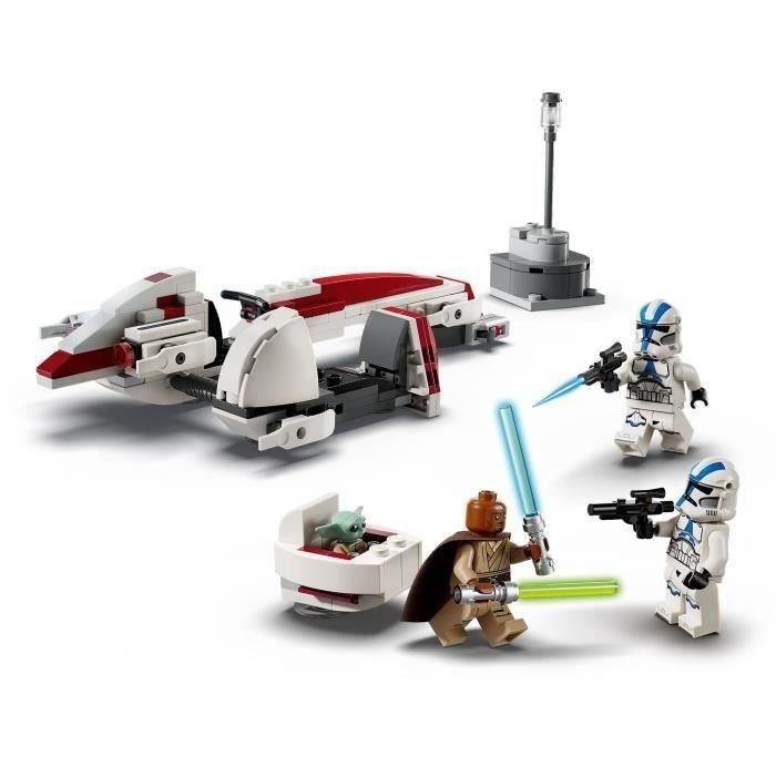 LEGO Star Wars 75378 The Mandalorian L’évasion en Speeder BARC Set de Construction