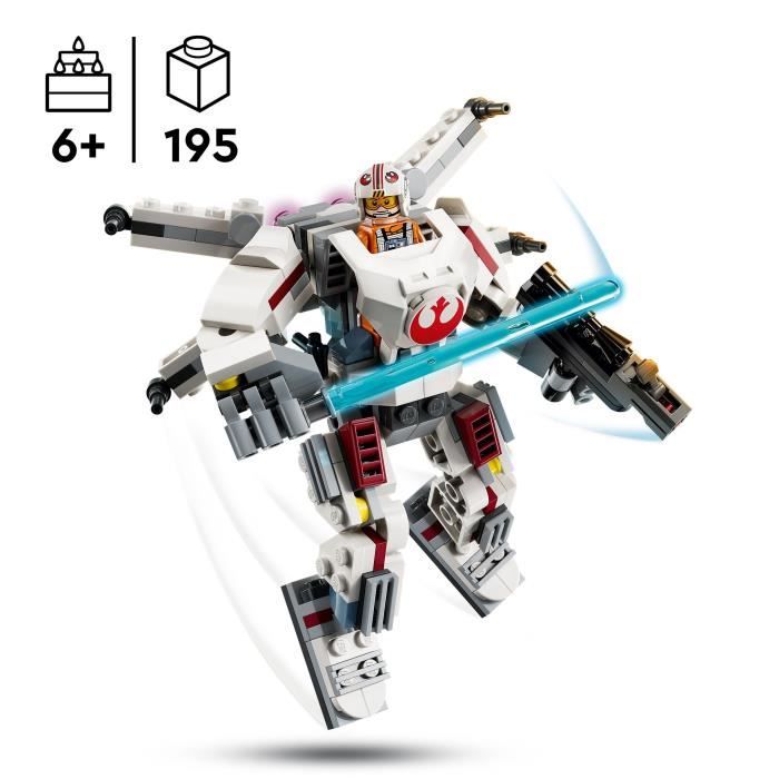 LEGO Star Wars 75390 Le robot X-Wing de Luke Skywalker Jouet de construction pour enfants