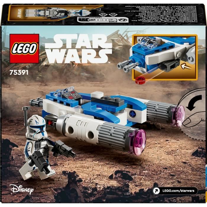 LEGO Star Wars 75391 The Clone Wars Le Microfighter Y-Wing du Capitaine Rex - Vaisseau