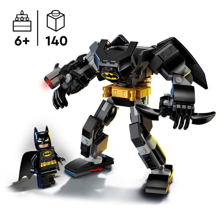 LEGO Super Heroes DC 76270 L’armure robot de Batman- Figurine d’action articulée