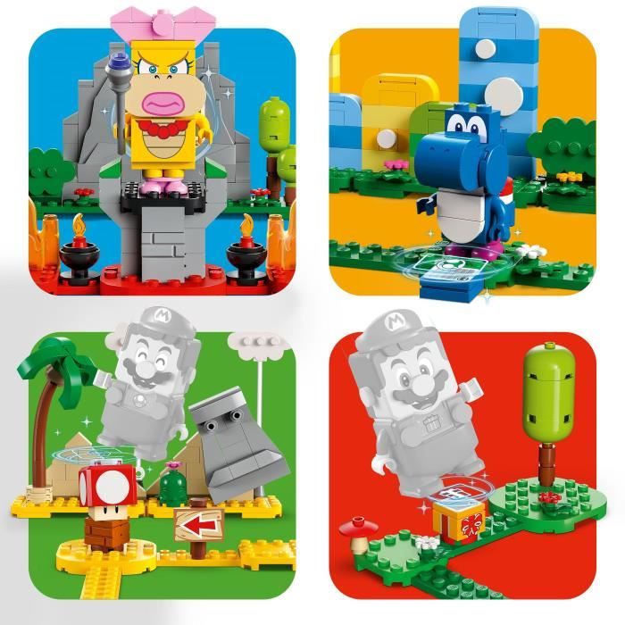 LEGO Super Mario 71418 Set La boîte a Outils Créative Jouet Enfants 6 Ans avec Figurines