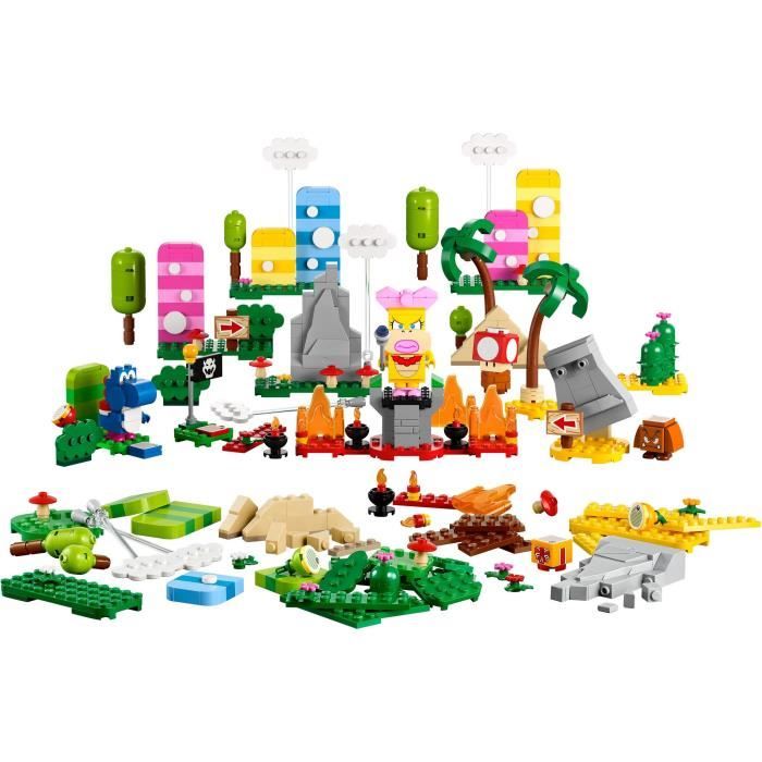 LEGO Super Mario 71418 Set La boîte a Outils Créative Jouet Enfants 6 Ans avec Figurines