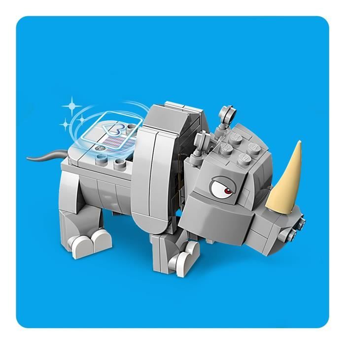 LEGO Super Mario 71420 Ensemble d’Extension Rambi le Rhinocéros Jouet a Combiner avec un Pack de démarrage