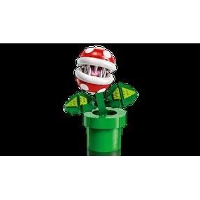 LEGO Super Mario 71426 Plante Piranha Figurine Articulée avec Tube et 2 Pieces Maquette pour Adultes Idée Cadeau