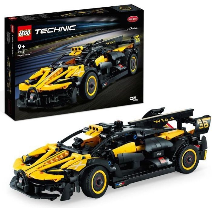 LEGO Technic 42151 Le Bolide Bugatti Jouet de Voiture de Course Maquette a Construire