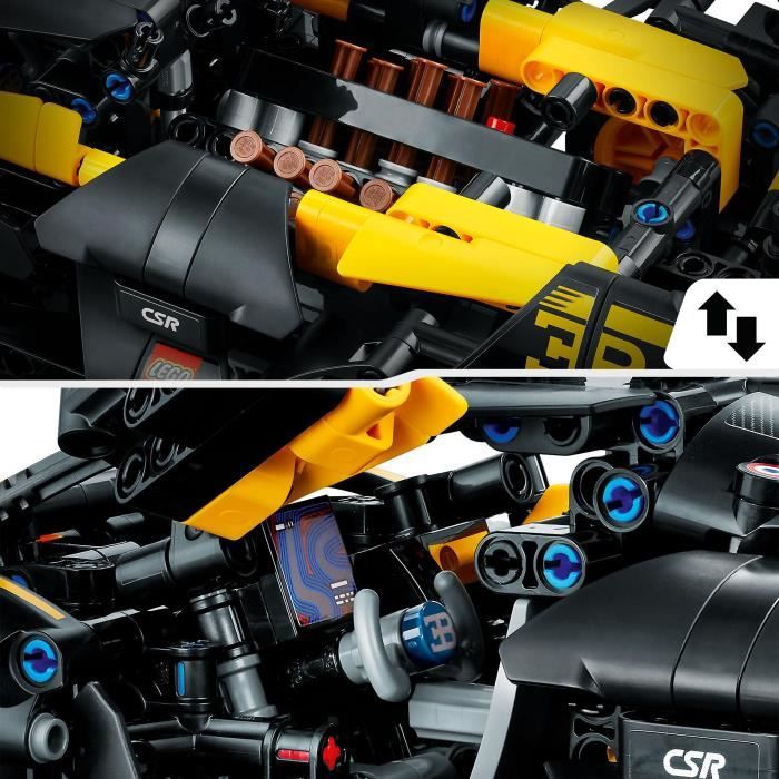 LEGO Technic 42151 Le Bolide Bugatti Jouet de Voiture de Course Maquette a Construire