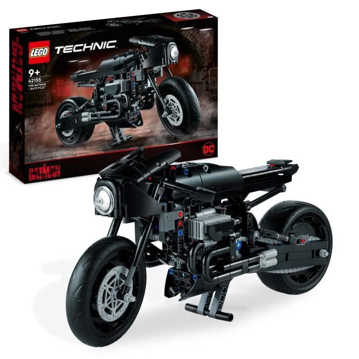 LEGO Technic 42155 Le Batcycle de Batman Construction de Maquette Jouet de Moto Collection