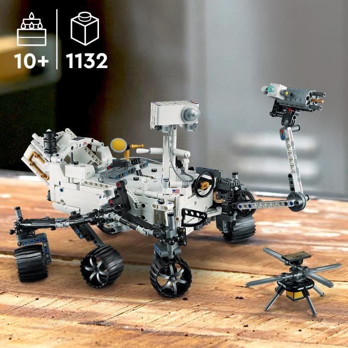 LEGO Technic 42158 NASA Mars Rover Perseverance Jouet Découverte de l’Espace avec AR App