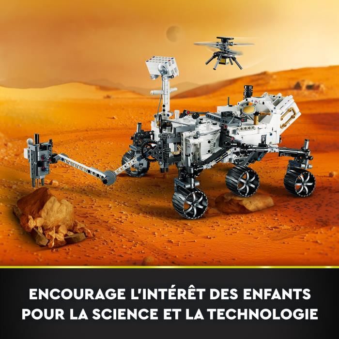 LEGO Technic 42158 NASA Mars Rover Perseverance Jouet Découverte de l’Espace avec AR App