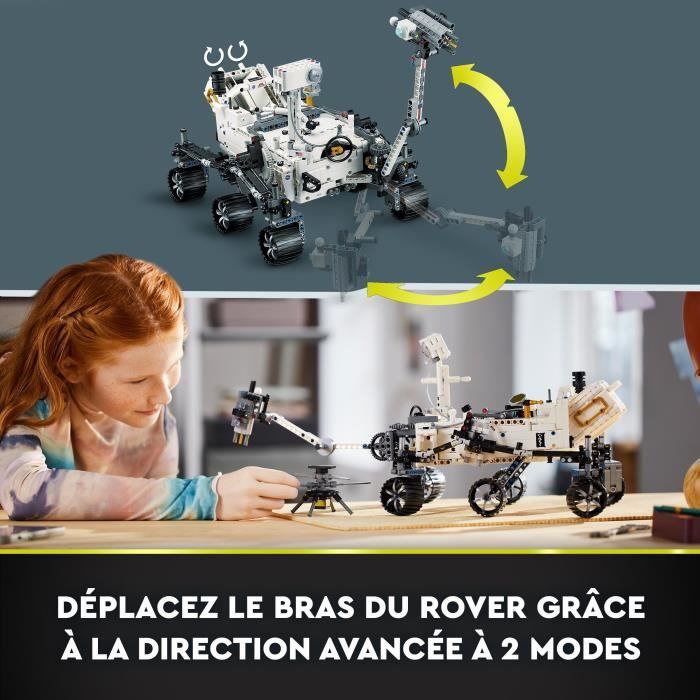 LEGO Technic 42158 NASA Mars Rover Perseverance Jouet Découverte de l’Espace avec AR App