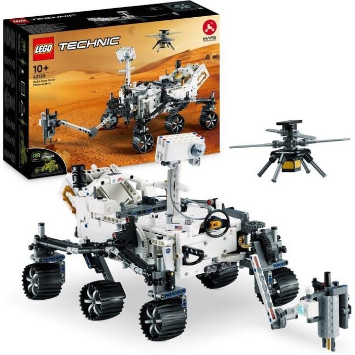 LEGO Technic 42158 NASA Mars Rover Perseverance Jouet Découverte de l’Espace avec AR App