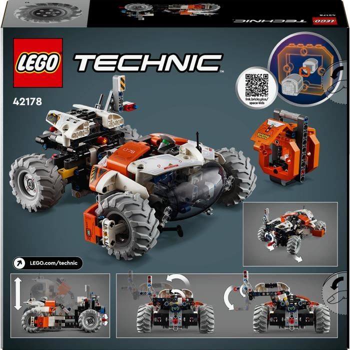 LEGO Technic 42178 La Chargeuse Spatiale de Surface LT78 Jouet Aventure Set Exploration