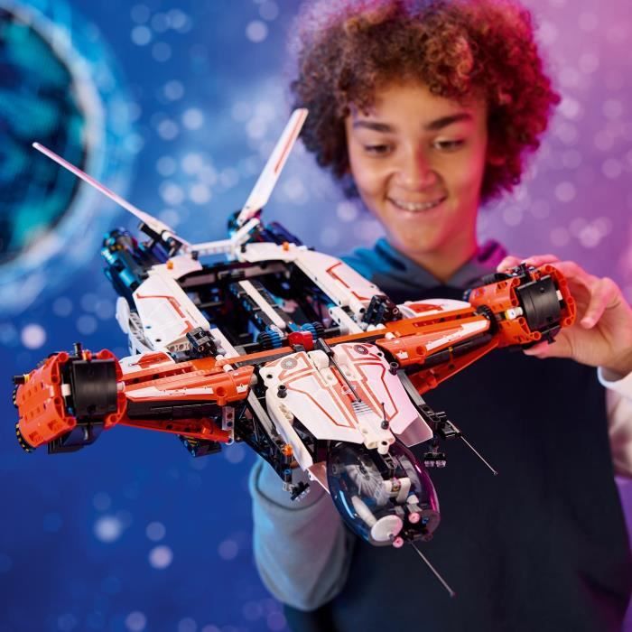 LEGO Technic 42181 Le Vaisseau Spatial Cargo VTOL LT81 Jouet de Construction de l’Espace