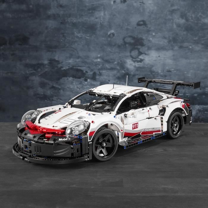 LEGO - Voiture de Course Technic Porsche 911 RSR Détaillée a Construire - Modele de Collection - 42096