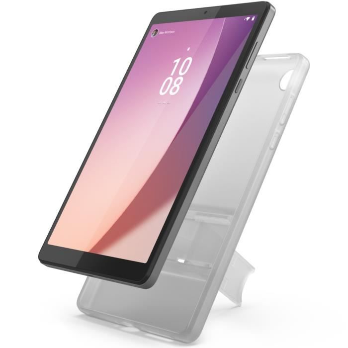 Lenovo Tablette Tab M8 Écran Tactile 8 HD 3 Go RAM 32 Go Android 12 Gris + Coque