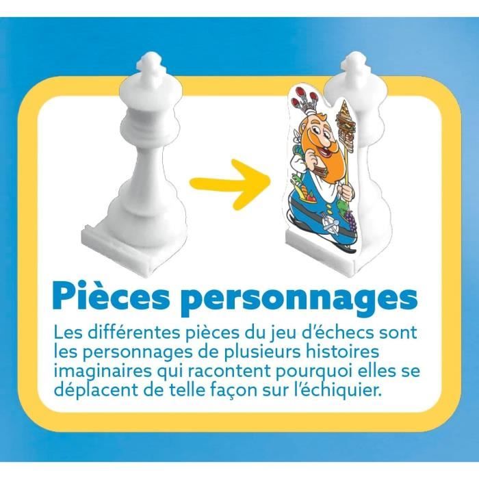 L’HISTOIRE DU ROI DES ECHECS - MEGABLEU - Jeu d’apprentissage