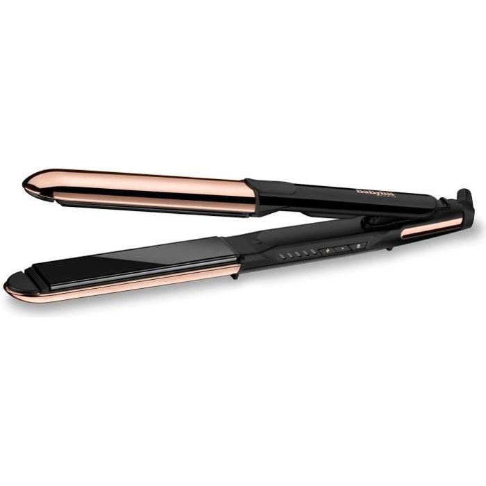 Lisseur Babyliss Babyliss ST482E - straight & curl brillance - 5 températures jusqu’a 235°C - Plaques 28 mm