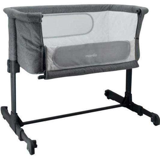 Lit bébé cododo NANIA DODI - Lit d’appoint 2 en 1 - Ultra confort matelas 4cm d’épaisseur - L 80 x l 42 cm