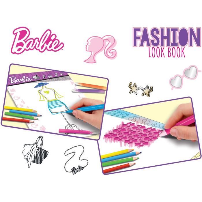 Livret de création collection de mode - Barbie sketch book fashion look - LISCIANI