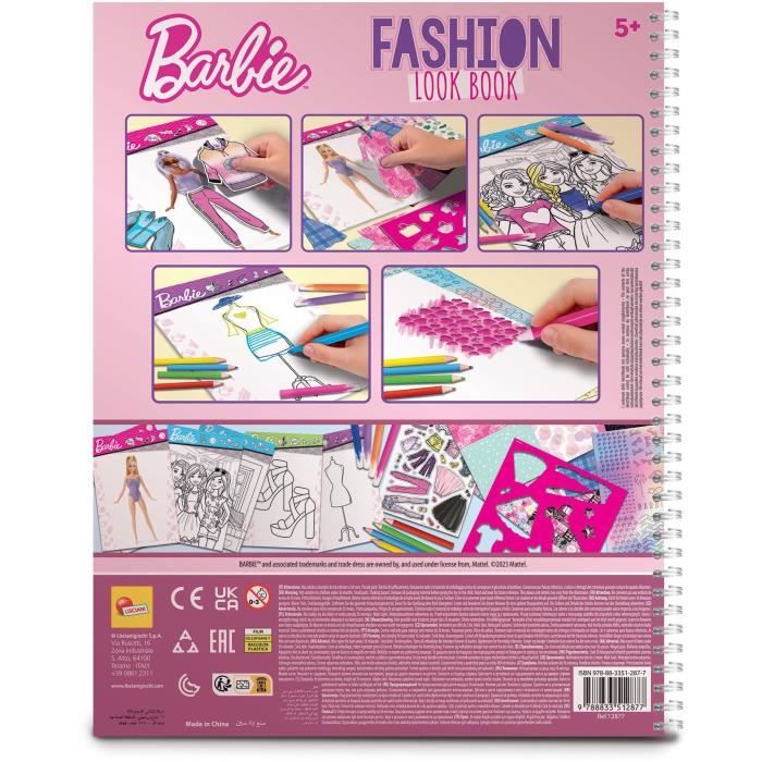 Livret de création collection de mode - Barbie sketch book fashion look - LISCIANI