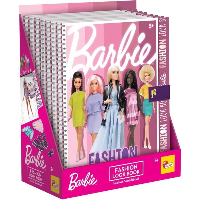 Livret de création collection de mode - Barbie sketch book fashion look - LISCIANI