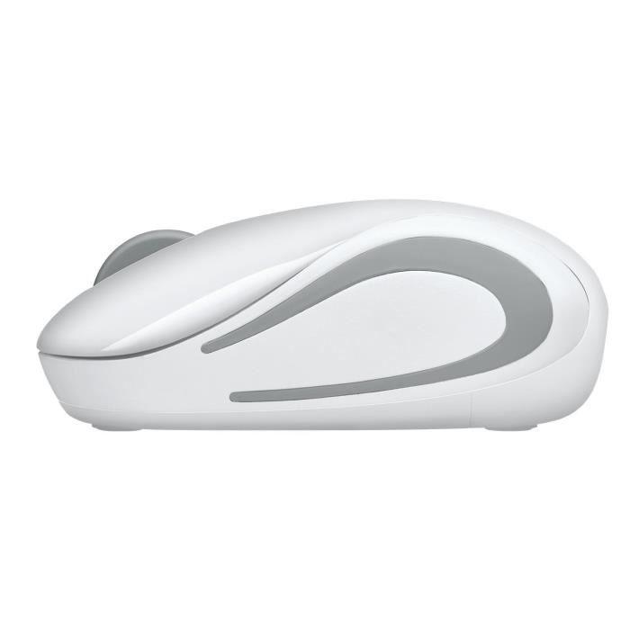 LOGITECH - Souris mini sans fil optique M187 - Blanc - Paloma Tech