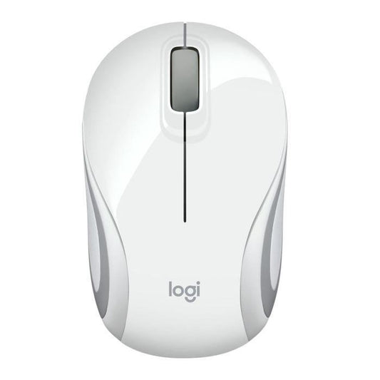 LOGITECH - Souris mini sans fil optique M187 - Blanc - Paloma Tech