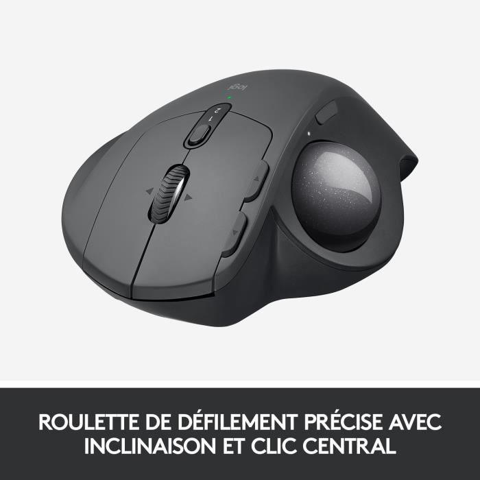 LOGITECH - Souris sans fil MX ERGO - Noir - Paloma Tech