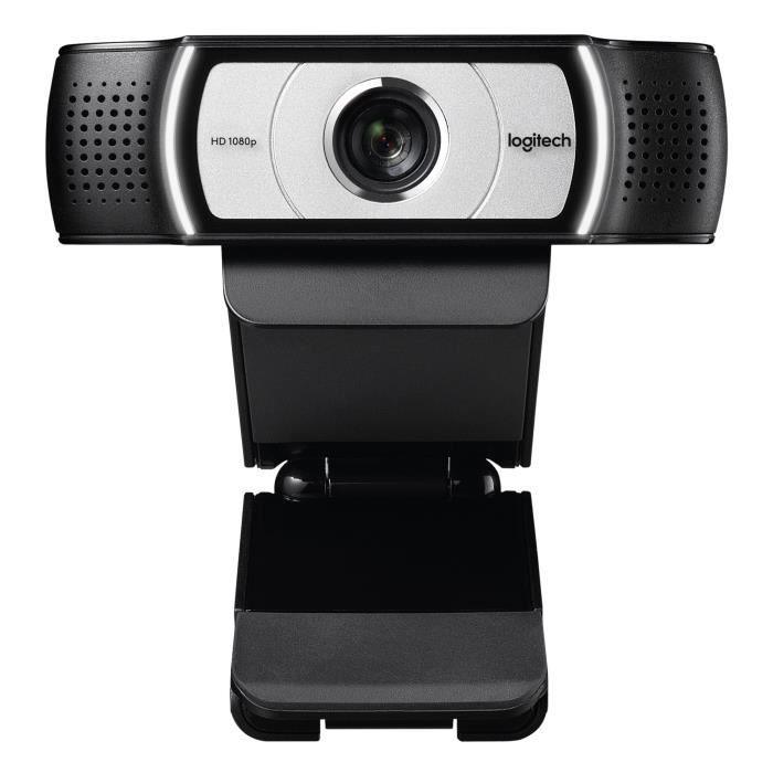 LOGITECH - Webcam Pro Full HD 1080 P - C930E - Noir - Paloma Tech