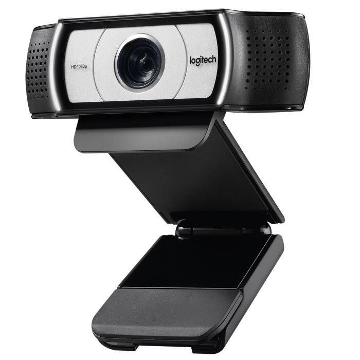 LOGITECH - Webcam Pro Full HD 1080 P - C930E - Noir - Paloma Tech