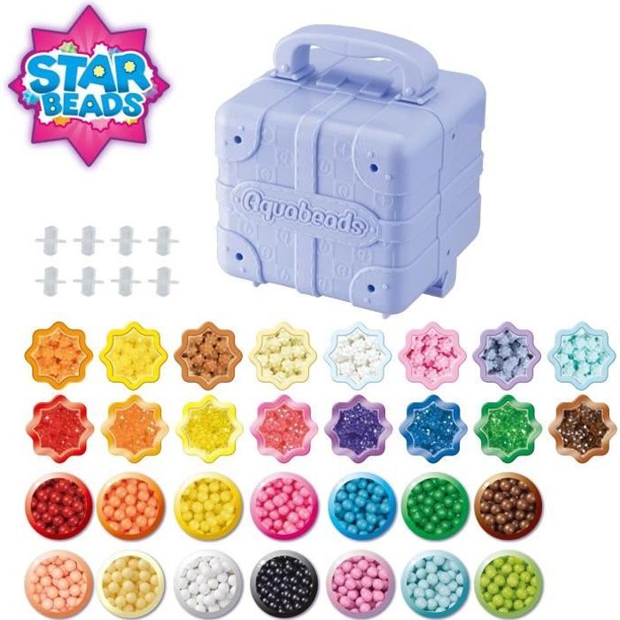 Loisir créatif - AQUABEADS - Coffre a perles 3000 - Multicolore - Enfant