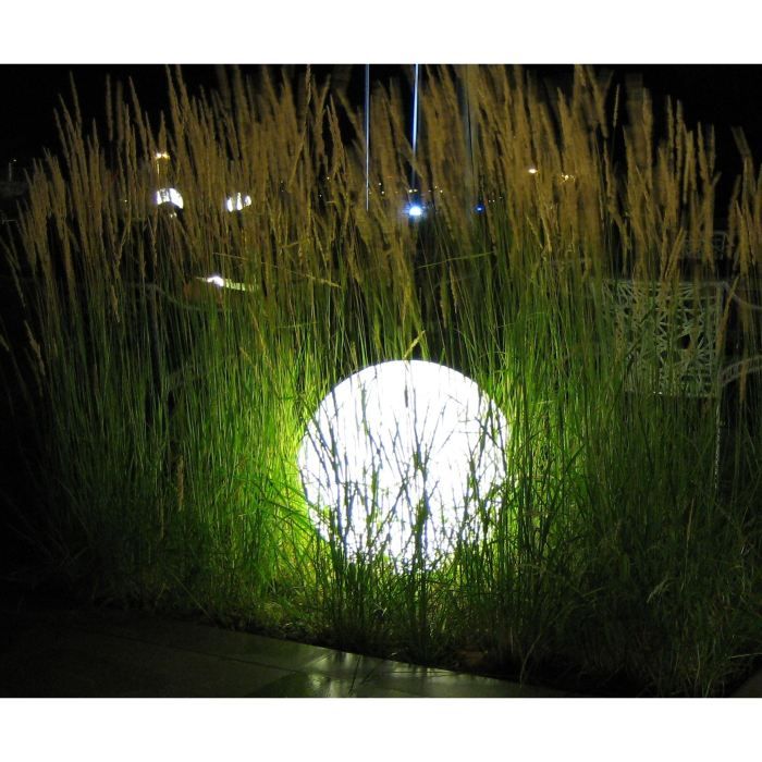 LUMISKY - Boule lumineuse filaire pour extérieur LED - blanc BOBBY - 40cm culot E27 LUMISKY