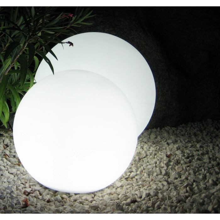 LUMISKY - Boule lumineuse filaire pour extérieur LED - blanc BOBBY - 40cm culot E27 LUMISKY