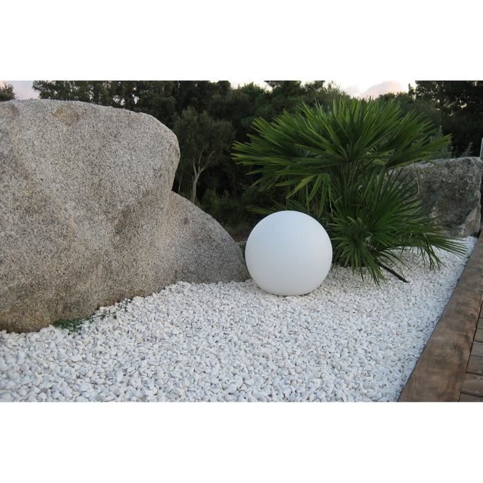 LUMISKY - Boule lumineuse filaire pour extérieur LED - blanc BOBBY - Ø50cm culot E27 LUMISKY