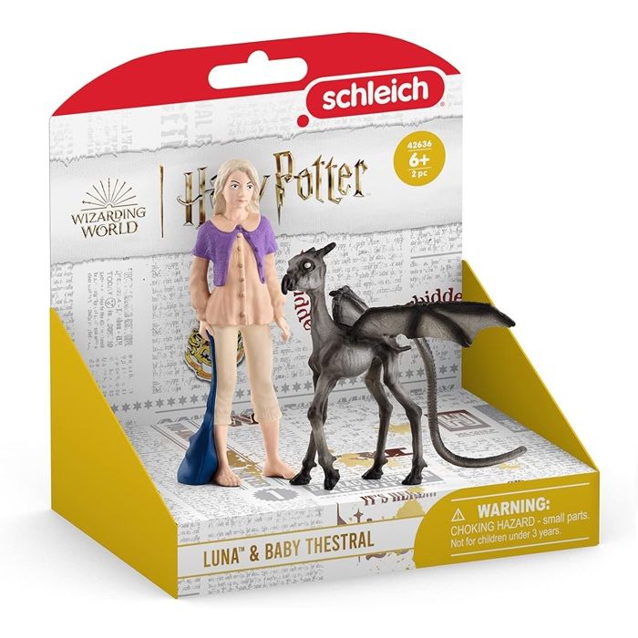 Luna et Bébé Sombral Figurine de l’univers Harry Potter pour enfants des 6 ans 12 x 2 x 10 cm - schleich 42636