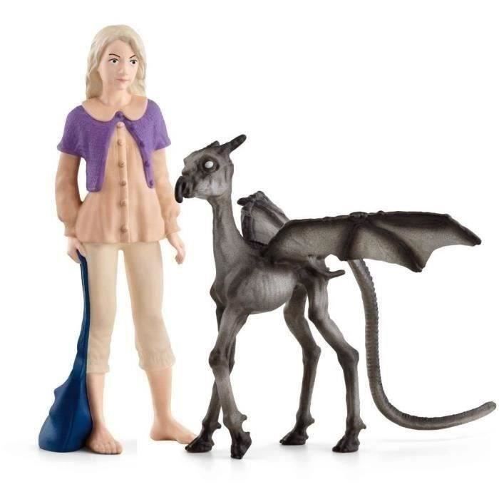 Luna et Bébé Sombral Figurine de l’univers Harry Potter pour enfants des 6 ans 12 x 2 x 10 cm - schleich 42636