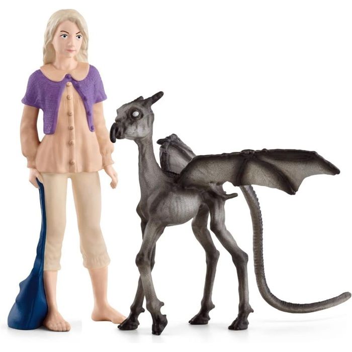 Luna et Bébé Sombral Figurine de l’univers Harry Potter pour enfants des 6 ans 12 x 2 x 10 cm - schleich 42636