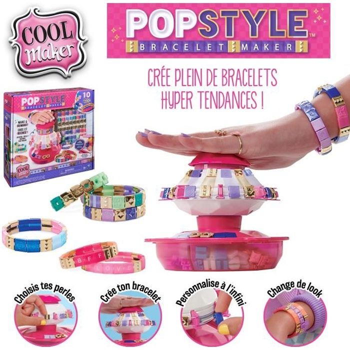 Machine a Bracelets Cool Maker - Jusqu’a 10 Bracelets - SPIN MASTER