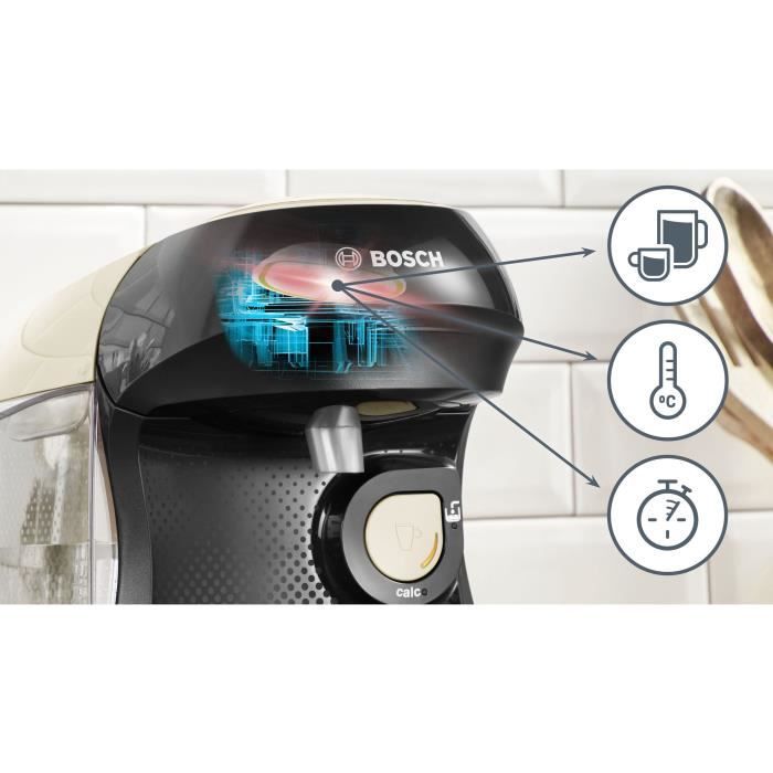 Machine a café - BOSCH - Tassimo HAPPY TAS1007 - Noir/Creme