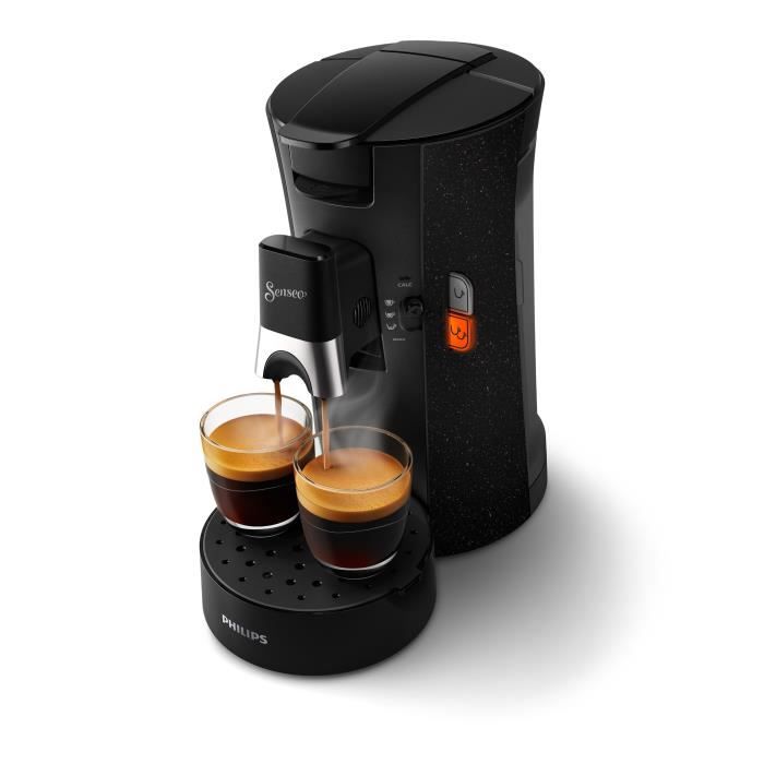 Machine a café dosette SENSEO SELECT Philips CSA240/21 Intensity Plus Booster d’arômes Crema plus 1 a 2 tasses ECO