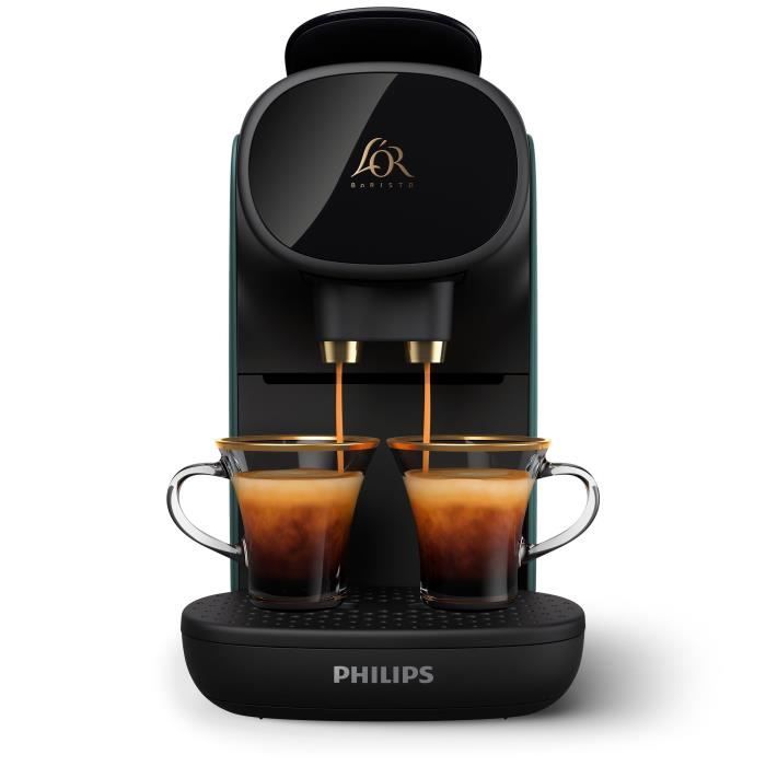 Machine a café double expresso PHILIPS L’Or Barista LM9012/90 - Émeraude intense